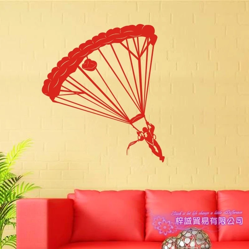 Skydive наклейка парашют автомобиля Наклейка Экстремальные виды спорта плакаты