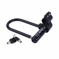 universal bike bicycle cycling steel anti theft bicycle perfect security u lock cycling safety accessory mounting bracket key