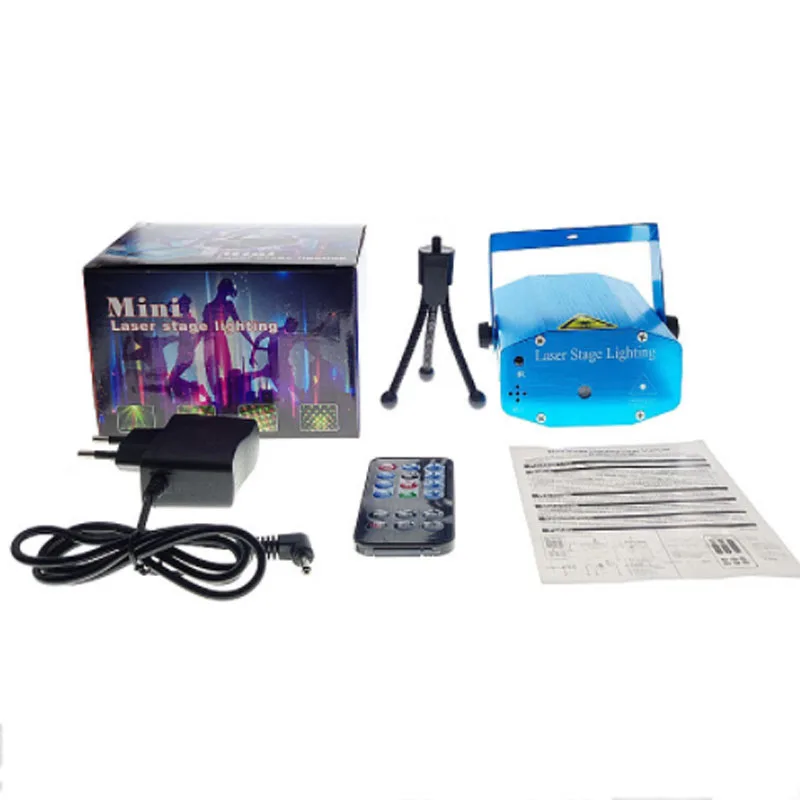 Дистанционный светодиодный сценический эффект свет музыка Авто/звук активный