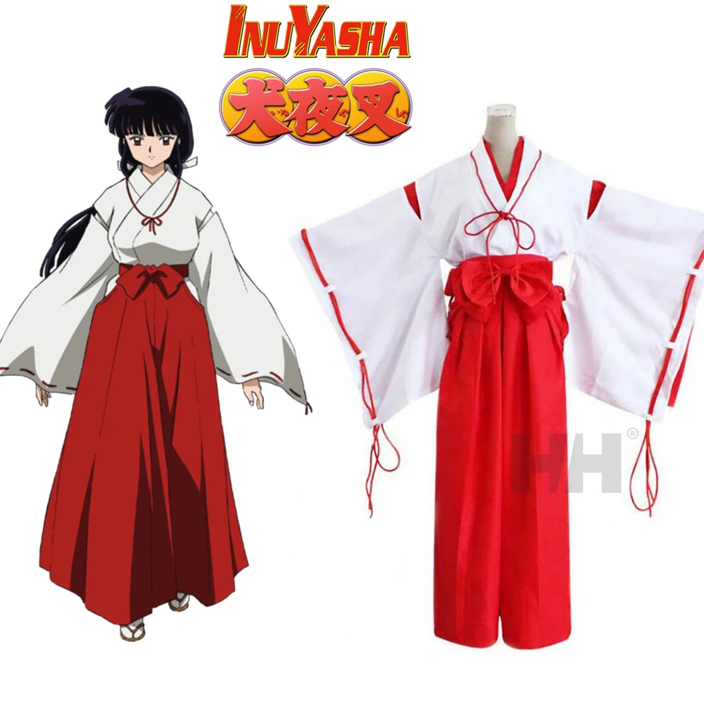 

Кимоно Kikyo, Косплей Костюм Аниме Inuyasha, косплей костюм, Хэллоуин, костюм для женщин, мужчин, девочек, подарок, полный комплект, подарки на Хэлло...
