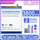 Сменный аккумулятор GUKEEDIANZI BL299 3800 мАч для Lenovo Z5s L78071 6,3 дюйма