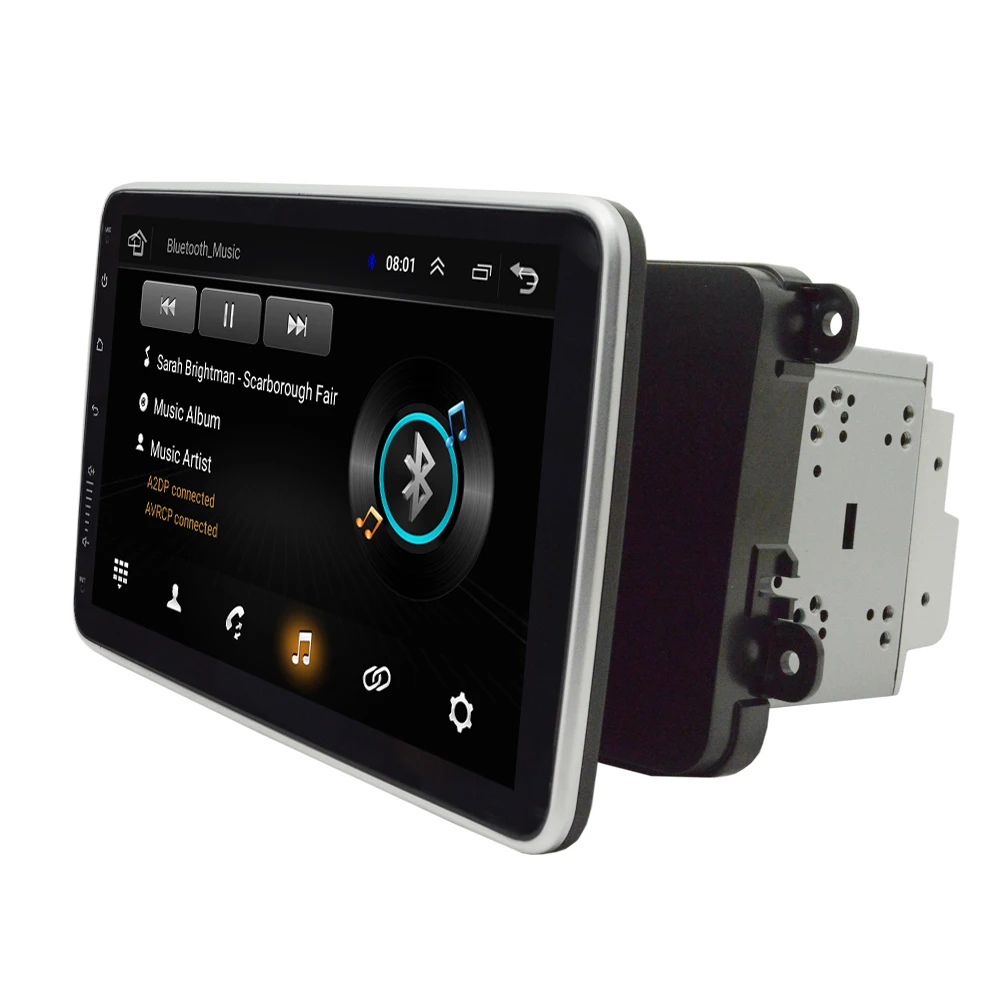 

Для VW 2Din вращающаяся Съемная Автомагнитола Android 8,1 1080P сенсорный экран GPS-навигация Wifi четырехъядерный процессор ОЗУ 2 Гб ПЗУ 32 Гб