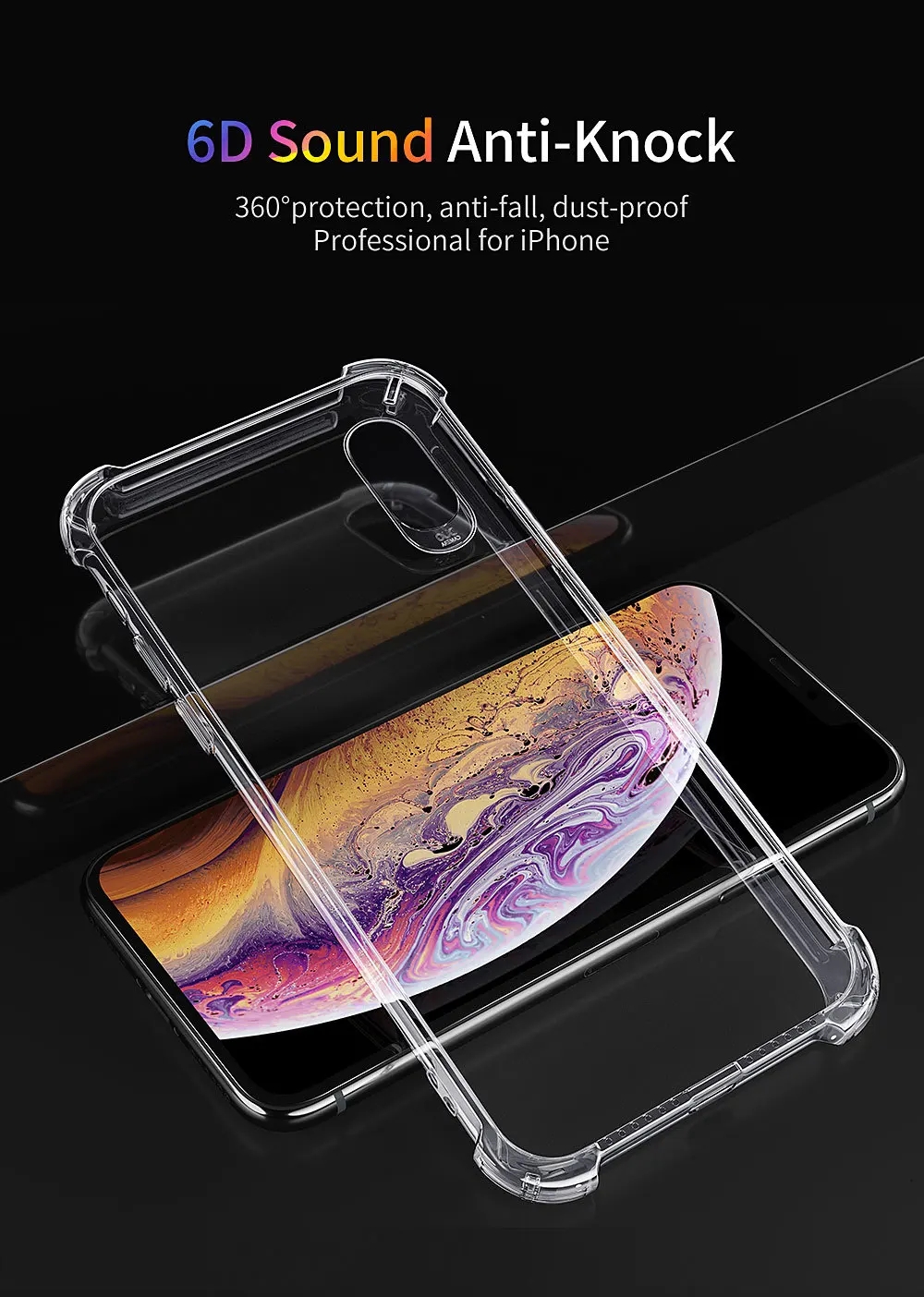 Противоударный чехол для телефона Essager для iPhone 11 Pro XS Max X XR 8 7 6 6S Plus 5 5S SE 8plus 7plus роскошный силиконовый чехол-накладка