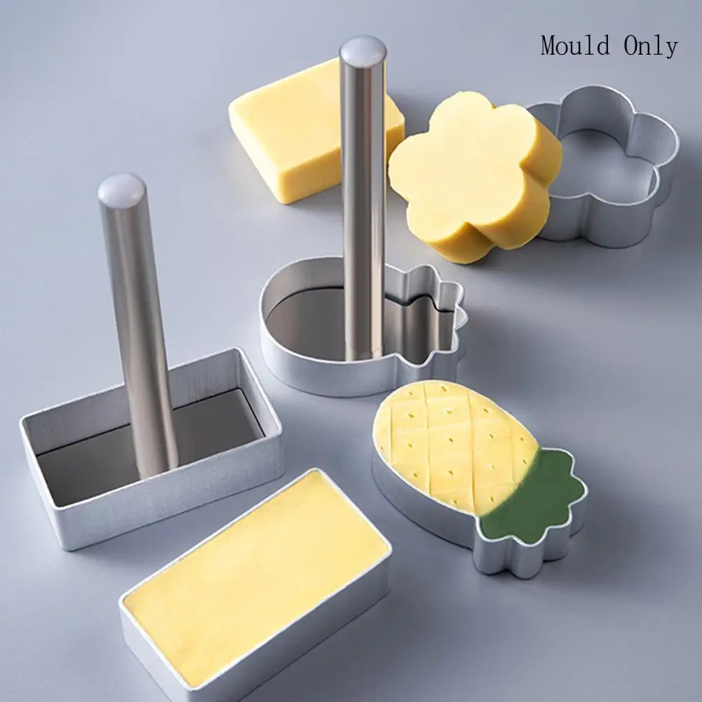 

10pcs/set Cookie Cutter Mold Rectangle/Ellipse/Pineapple Shape Cake Pie Biscuit Cutting Press Stamp Molds Pastry Tools