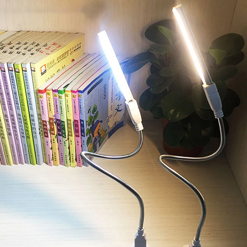 

Mini Portable USB LED 5V LED Light Table Desk Lamp Book Flashlight Night Light for Power Bank Laptop Camping