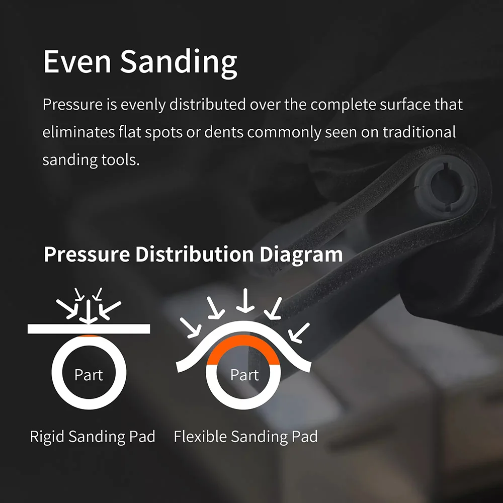 Набор гибких шлифовальных насадок DSPIAE FS шлифовальный инструмент с изогнутой
