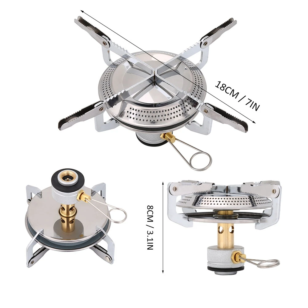 

Outdoor Picnic Camping Cookware Burner Supplies Qualified Titanium Alloy Solid and Durable