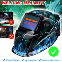 solar auto darkening welding mask adjustable range for mig mma tig welding helmet goggles light filter welders soldering work
