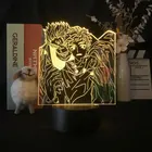 Японское аниме-проектор манга ююютсу Kaisen, 3D ночной Светильник, будильник, базовая лампа Delineascope, многоцветный, Прямая поставка, фестиваль