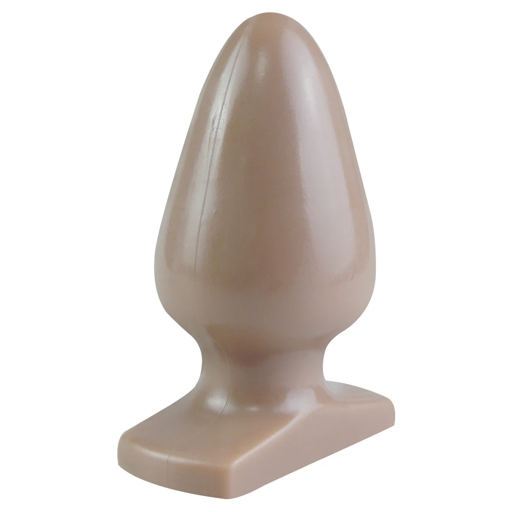 Огромный анальный штекер с присоской клубника большие анальные шарики анус