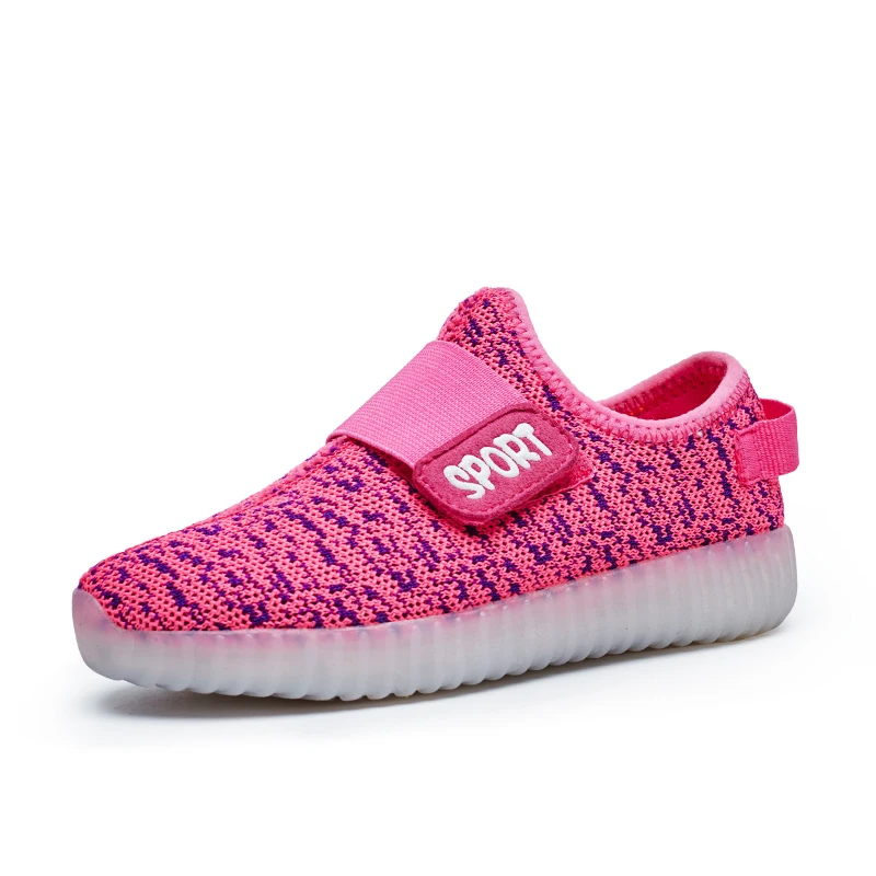 Детские светящиеся кроссовки обувь со светодиодами для девочек и мальчиков 2020 |