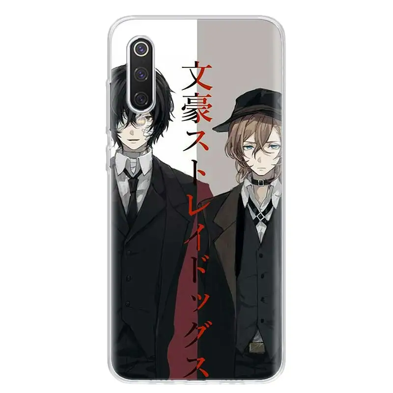 

Anime Bungou Stray Dogs Dazai Osamu black Phone Case for Xiaomi Redmi Note 9 9S 8T 8 7 8A 7 7A 6 6A 5 5A 4X S2 K20 K30 Pro Fashi
