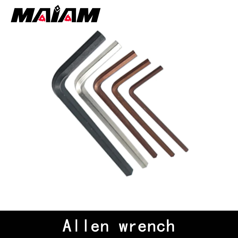 

6pcs/set high quality Durable End Hex Wrench Allen Key Hand Tools Metric Allen Nickel Plating Hexagon Keys L2 L2.5 L3 L4 l5 l6