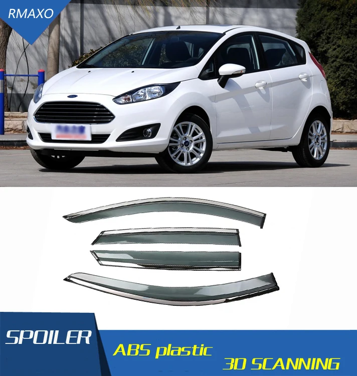

Для Ford Fiesta 2009-2017 оконный козырек вентиляционные оттенки Защита от солнца дождя для Ford Fiesta автомобильные аксессуары 4 шт./компл.