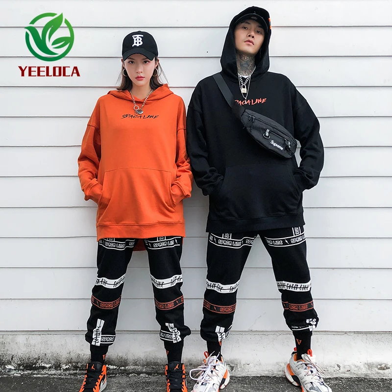 Осень-зима 2019 новинка Бесплатная богиня уличная пара хип-хоп свитер с длинными