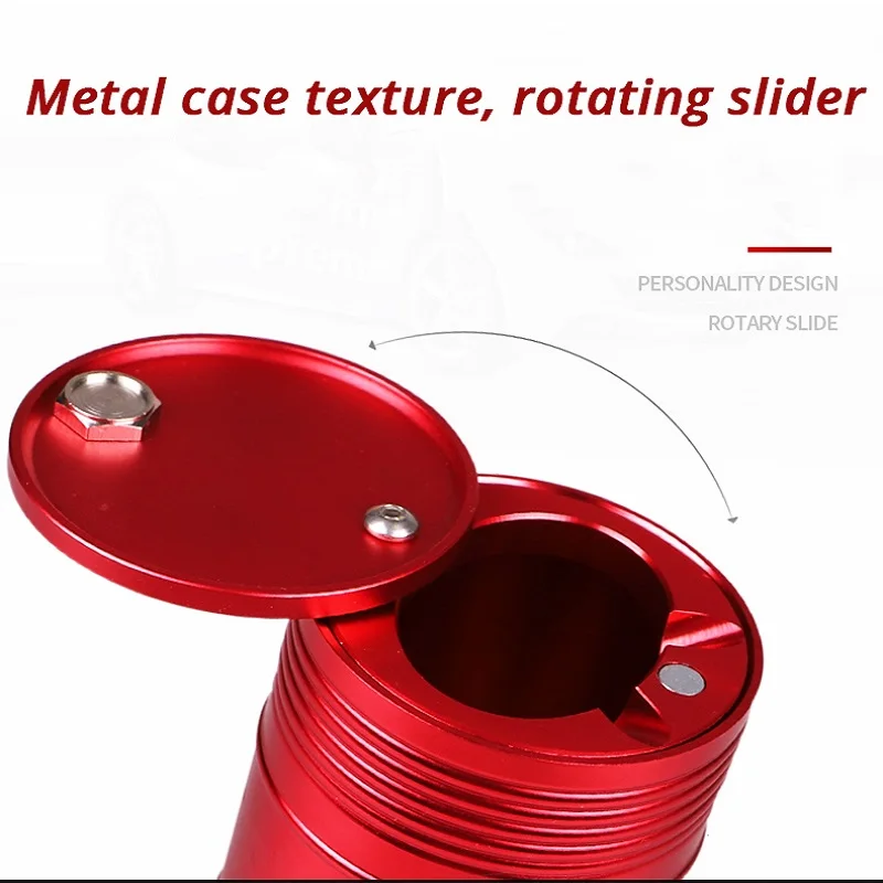 Пепельница для дома и автомобиля из алюминиевого сплава с черепом аксессуары