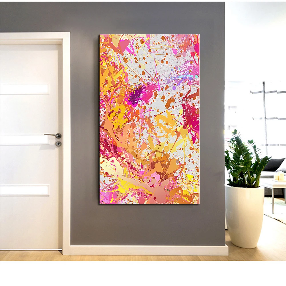 

Large size Print Oil Painting Wall painting Abstract NO-741042643 Wall Art Picture For Living Room painting No Frame