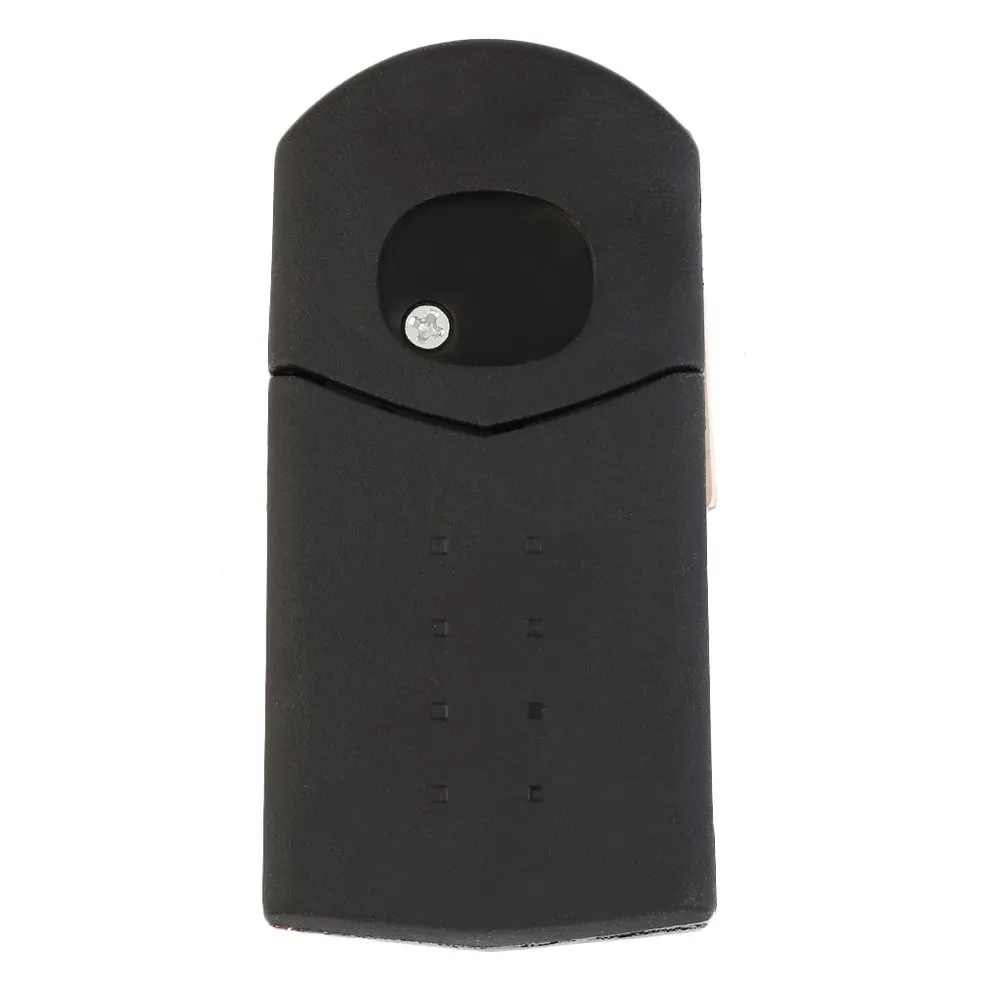 Портативный Размеры складной чехол-книжка 2 кнопки дистанционного ключа Fob чехол