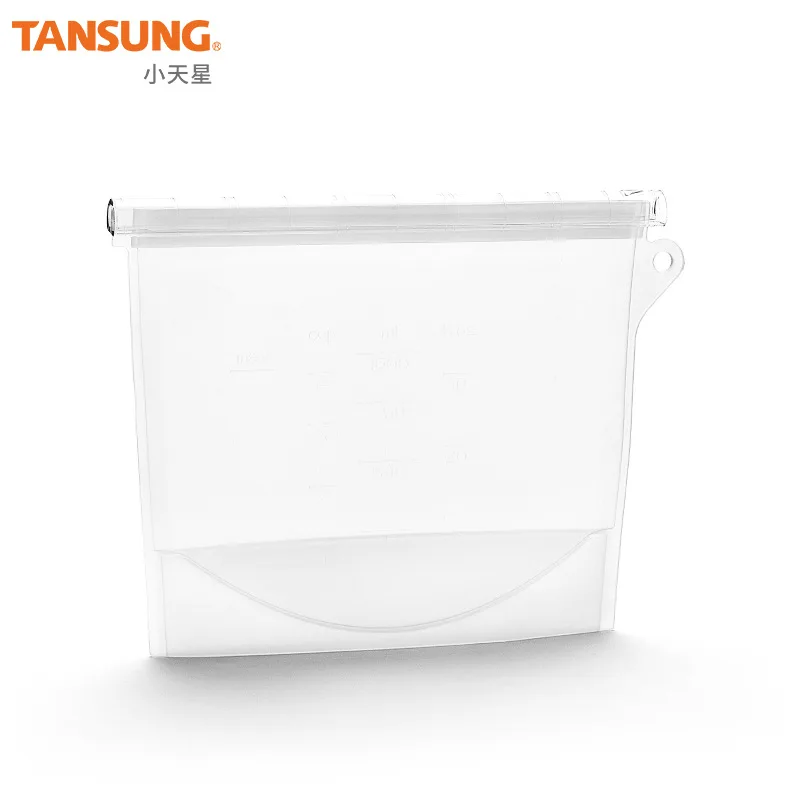 2 шт Большая + маленькая многофункциональная герметичная силиконовая сумка для