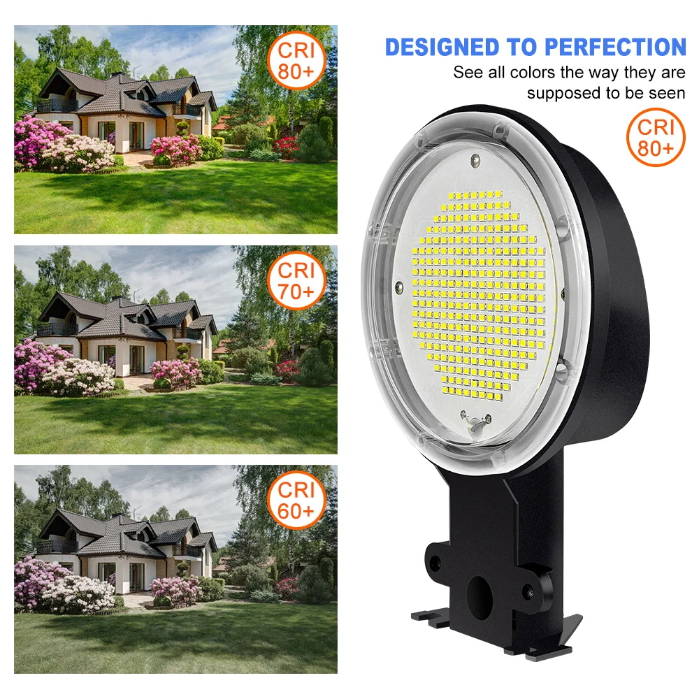 

LED Bulb IP65 Waterproof Bombilla High Brightness Floodlights 50W 70W 80W 100W 120W LED Street Light 220V Smart Sensor Barn Lamp