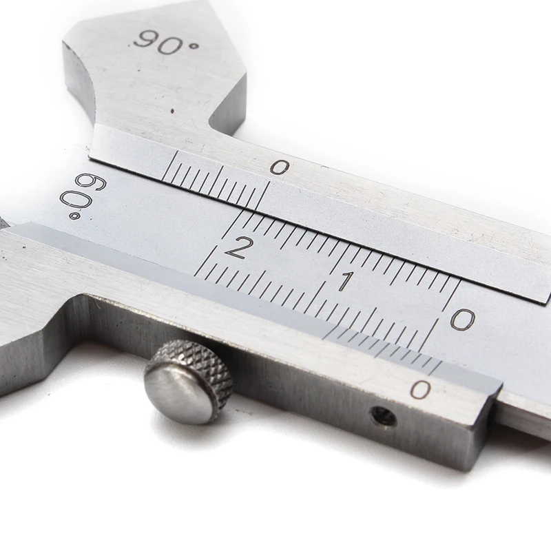 0-20Mm Steel Digital Welding Seam Measure Vernier Weld Gauge Inspection Ruler 60 70 80 90 Degree Angle |