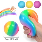 Красочные needoh мяч Пресс СИМПЛ диммер Непоседа куб игрушки для снятия антистрессовые шары ручной сожмите беспокойная игрушка пакет для детей