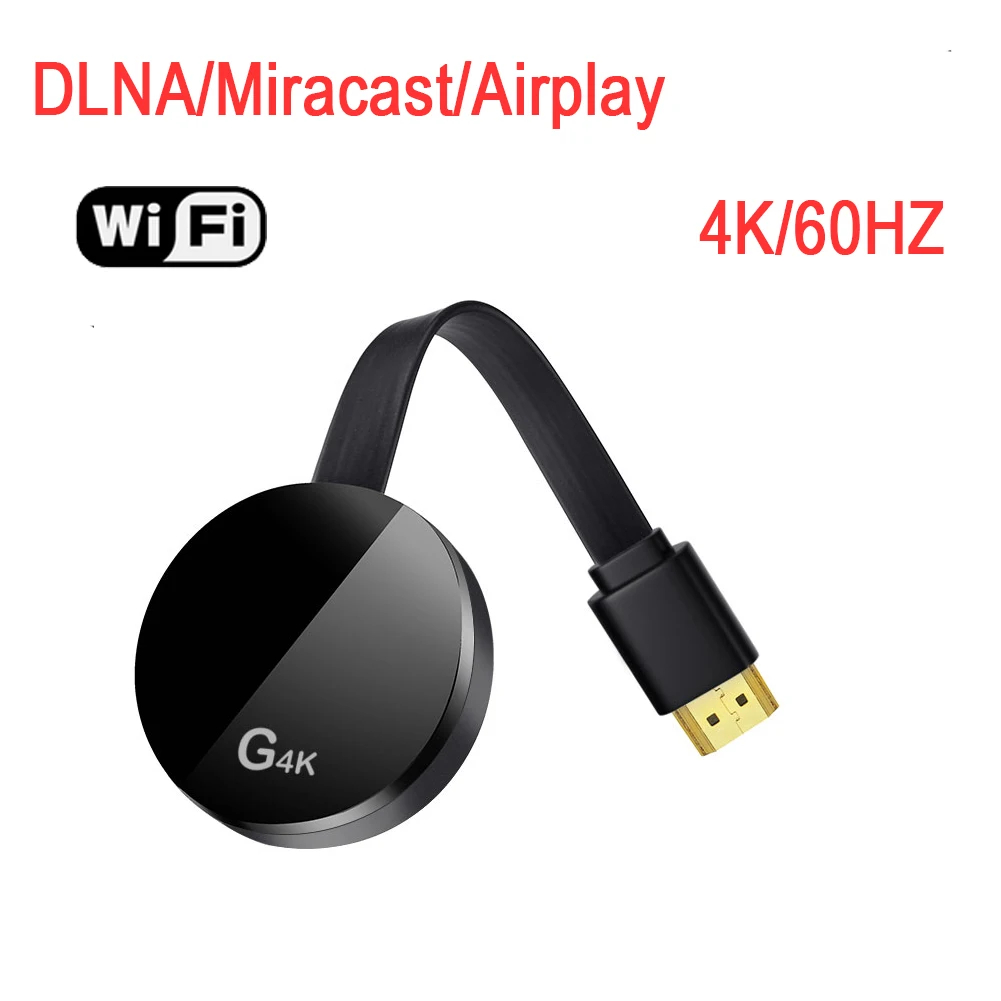 2.4G 5G kablosuz ekran 4K 1080P Full HD Miracast/ekran ayna TV çubuk mini PC DLNA/Airplay döküm medya flama Android/IOS için