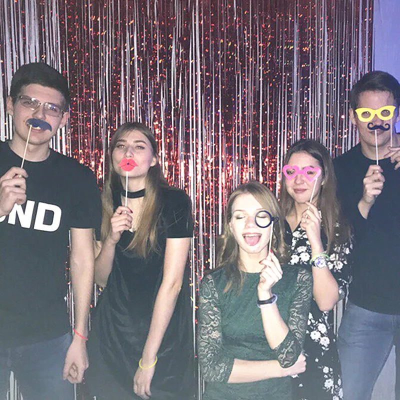 Свадебное украшение Радужный фон искусственный девичник украшения для