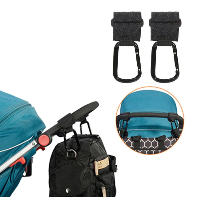 2 шт./лот крючок для детской коляски крепкая вешалка органайзер сумки подгузников