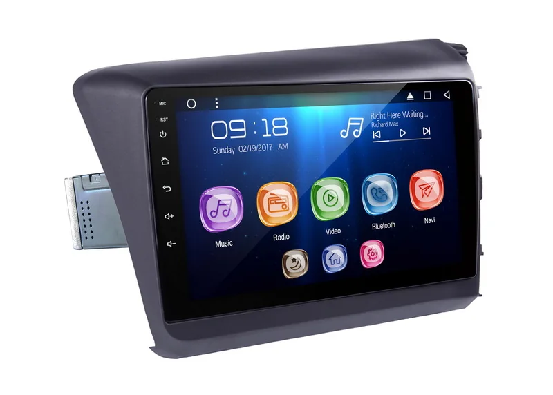 Allways Автомобильный мультимедийный экран 10 1 дюйма Android 9 0 Восьмиядерный 2 Гб ОЗУ 32