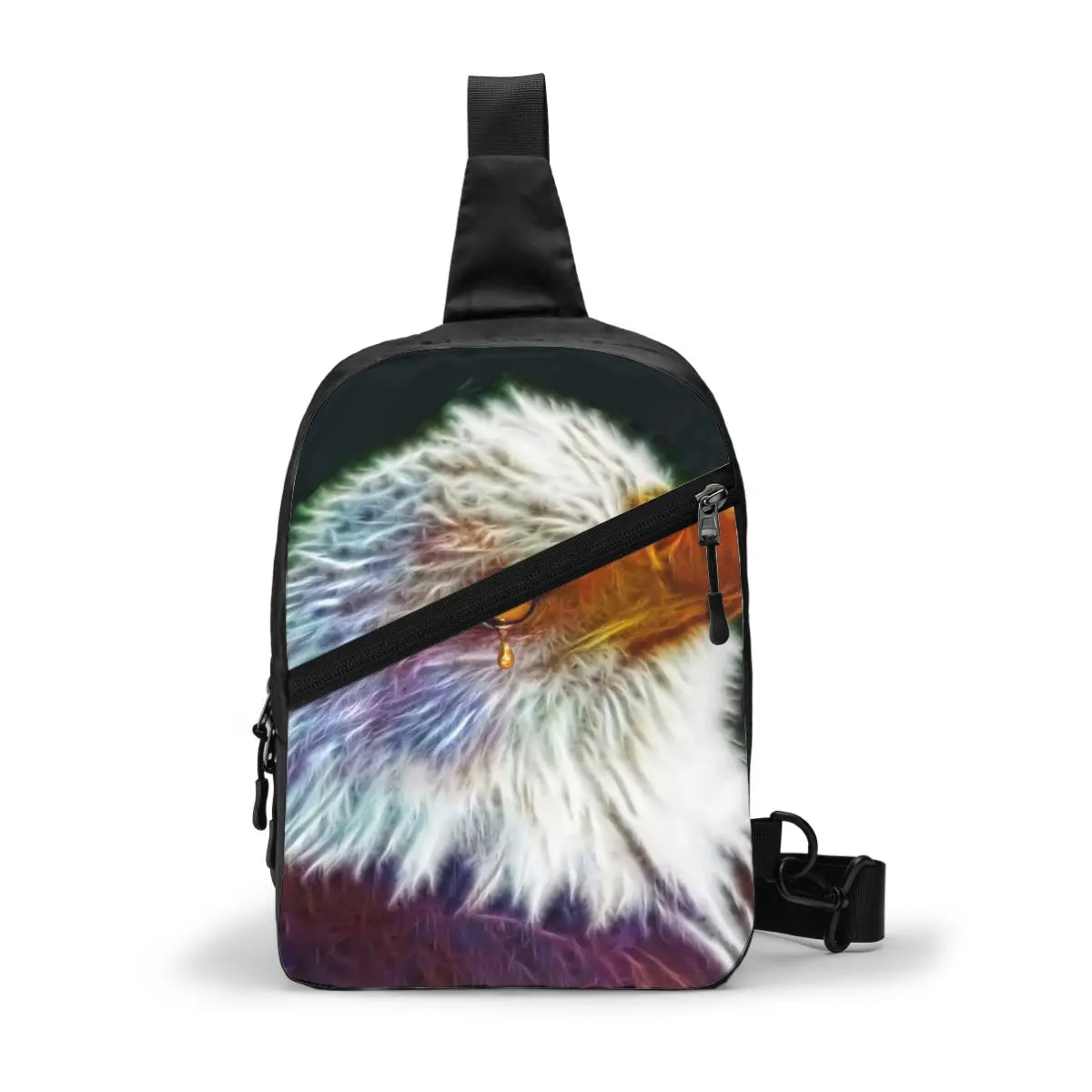 

Нагрудная сумка American Eagle, спортивная сумка-слинг из полиэстера, складная Повседневная сумка через плечо