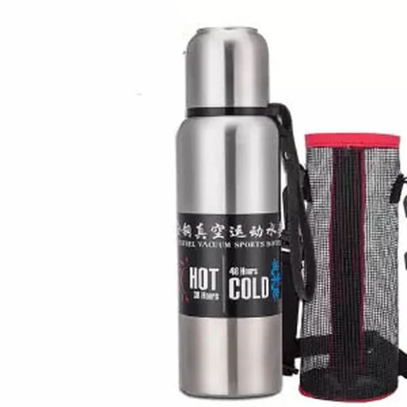 

All-steel Thermos Outdoor Travel Kettle Stainless Steel Car Thermos Men's Sports Tea Cup Insulated Mug Insulated Cup Hot Water