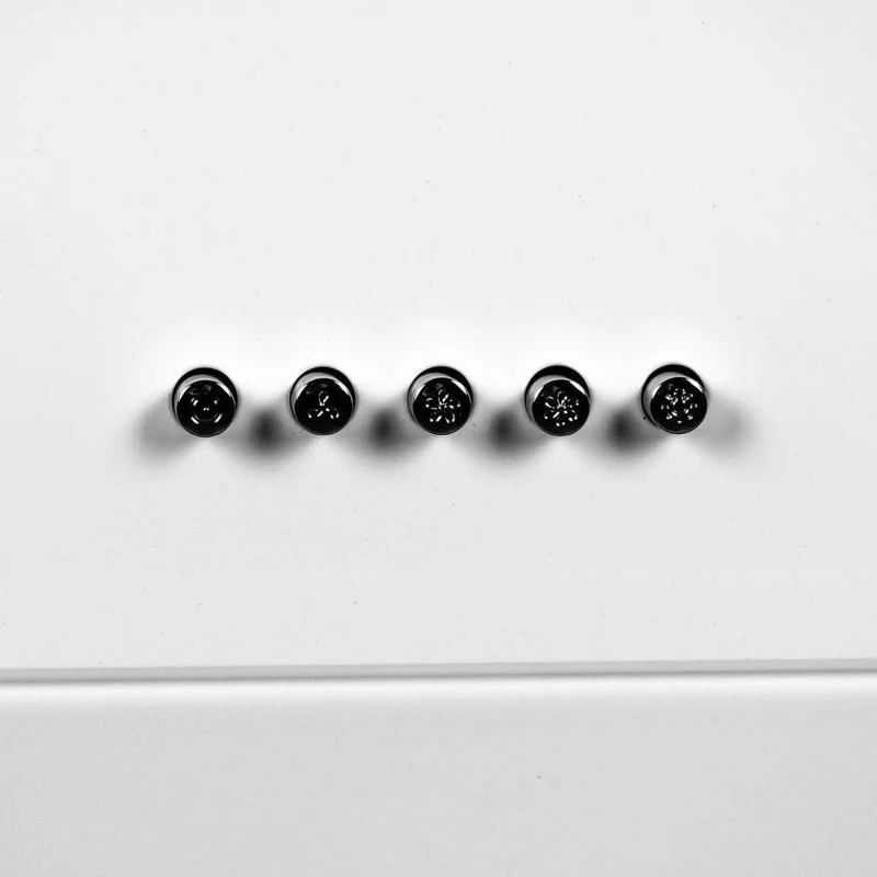 Вытяжка каминная Lex Luka 600 белый управление: кнопочное (1 мотор) | Бытовая техника