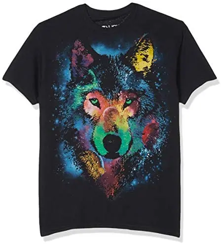 

Мужская футболка с принтом головы волка, свободная хлопковая Футболка с круглым вырезом и короткими рукавами в стиле хип-хоп, лето 2021