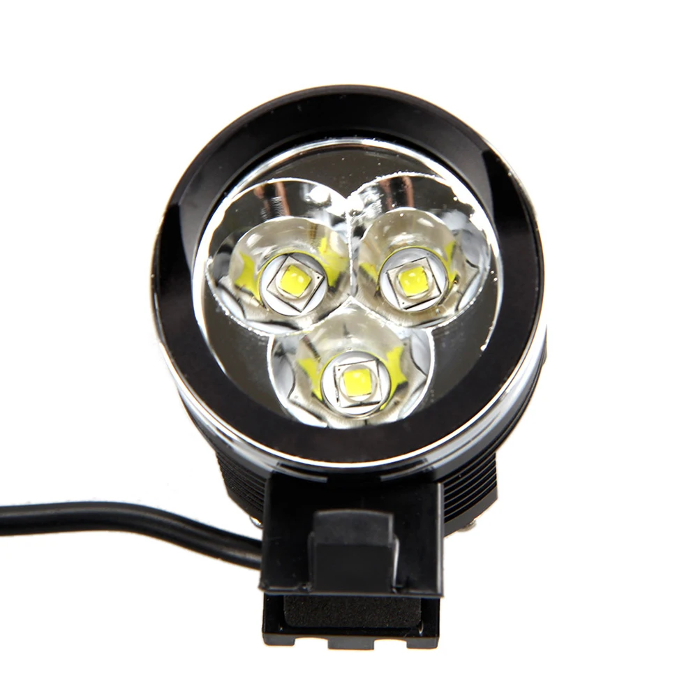 Передний светодиодный фонарь для велосипеда 1500 лм 3 аккумулятора 16000 мАч|bike lamp|led