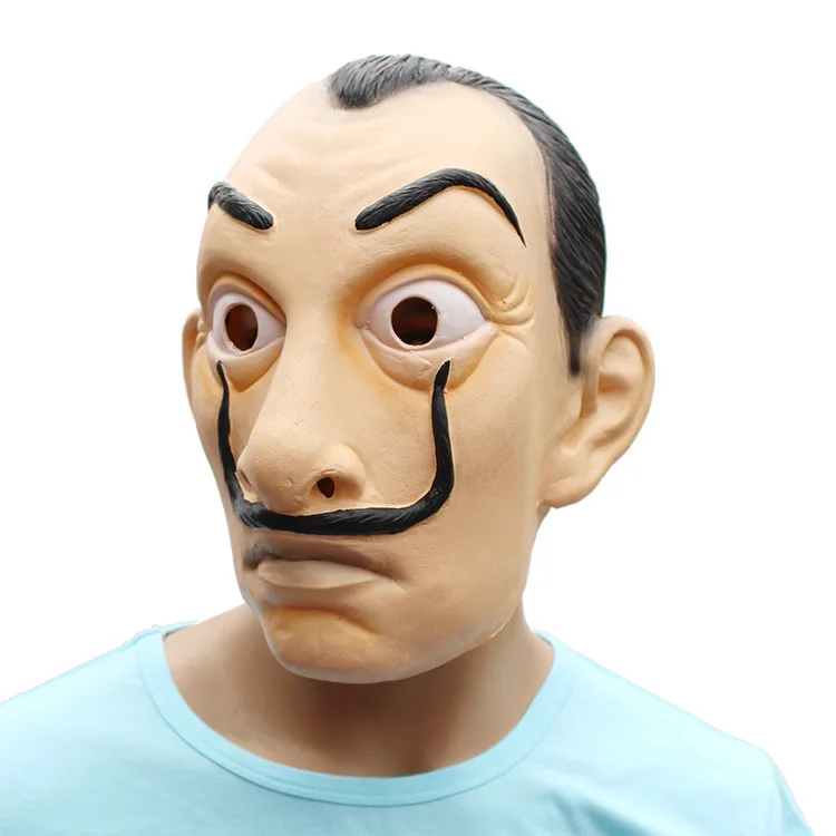 Наживка денег дом бумаги ла Каса де Papel маска для мужчин женщин салвер дали