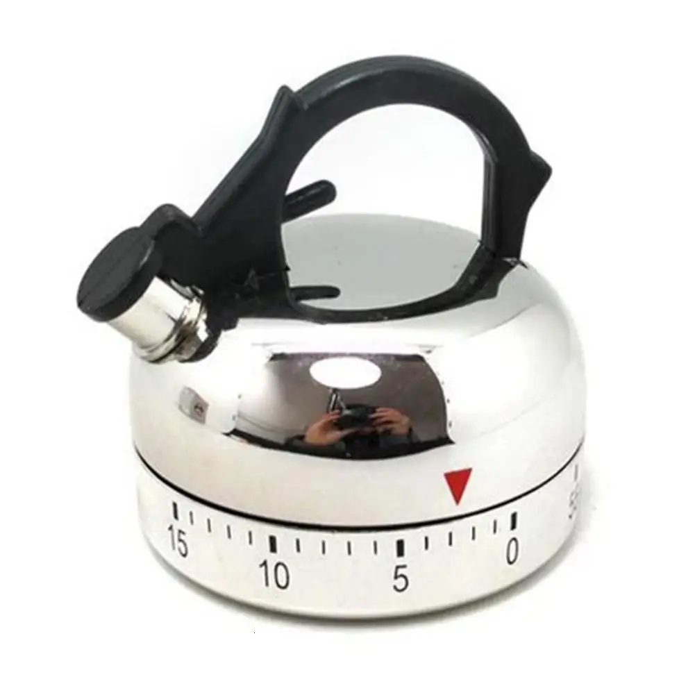 Чайник в форме 60 минут кухонный механический таймер обратного отсчета Будильник