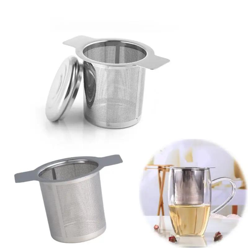 Фильтр для заварки чая фильтр повторного использования из нержавеющей стали 304