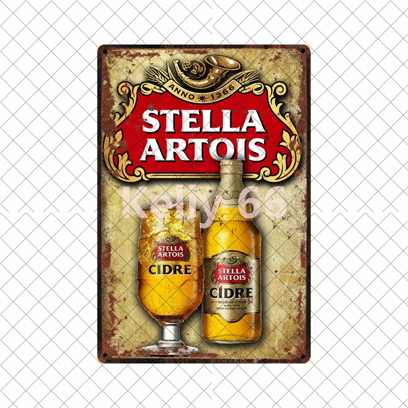 [Kelly66] бельгийское пиво Duvel La Chouffe Leffe Hertog Jan Paulaner жестяное искусство металлический