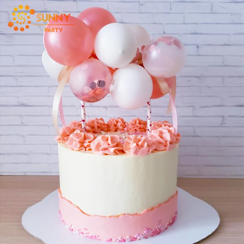 5-дюймовый Шар АРКА торт Топпер DIY мини цветной шар кекс Topper наборы свадьба день