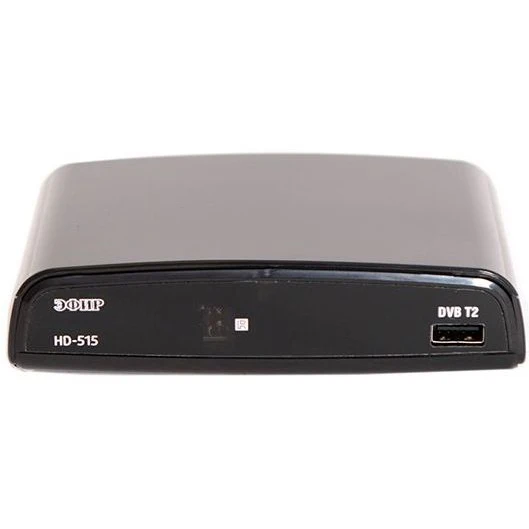 Ресивер DVB T2 СИГНАЛ Эфир HD 515 черный (20198)|TV-тюнеры| |