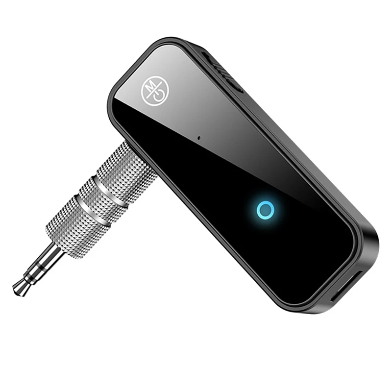 

New Bluetooth Receiver Transmitter 3.5mm AUX Jack Audio Wireless Adapter for Car PC Headphones Mic Bluetooth 5.0 Receptor