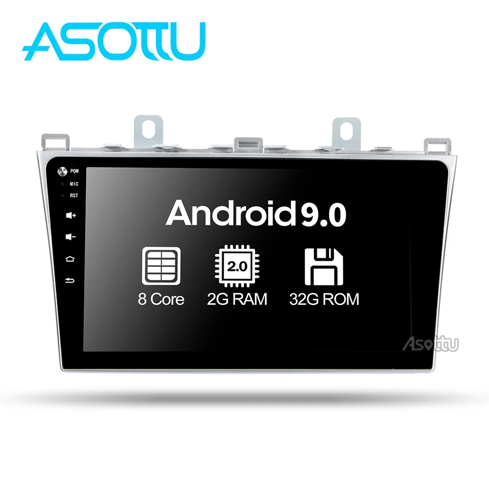 Asottu android 9,0 автомобильный dvd для Mazda 6 2008 2009 2010 2011 2012 2013 Радио Аудио gps мультимедийный плеер