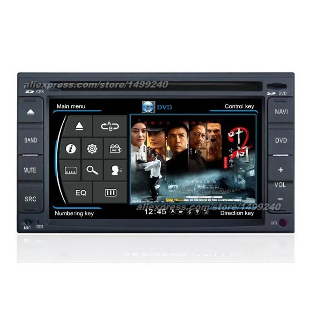 Для Nissan Frontier Navara 2005 ~ 2009-Автомобильный gps-навигация dvd-плеер Радио Стерео ТВ BT 3G WIFI