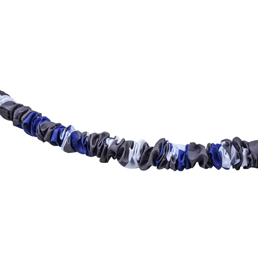 Эластичные латексные резинки для йоги с мягкими ручками занятий фитнесом