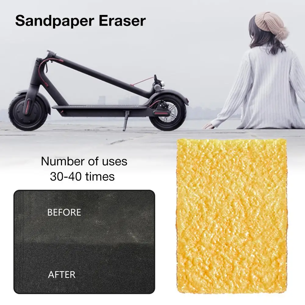 Skateboard Sandpaper Eraser Pedal Cleaner Cleaning Artifact for Millet M365 scooter | Спорт и развлечения