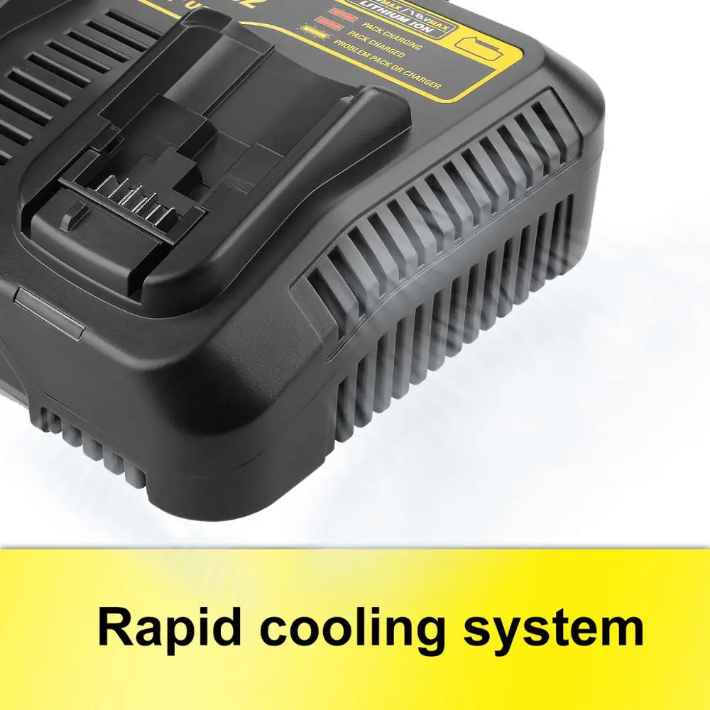 Зарядное устройство для литий ионных аккумуляторов 10 8 а макс. Dewalt 14 4 в 12 В 18 20 60