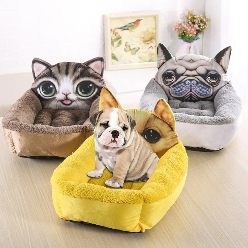 Собака корзина в форме пончика Кошкин дом домашний текстиль постельное