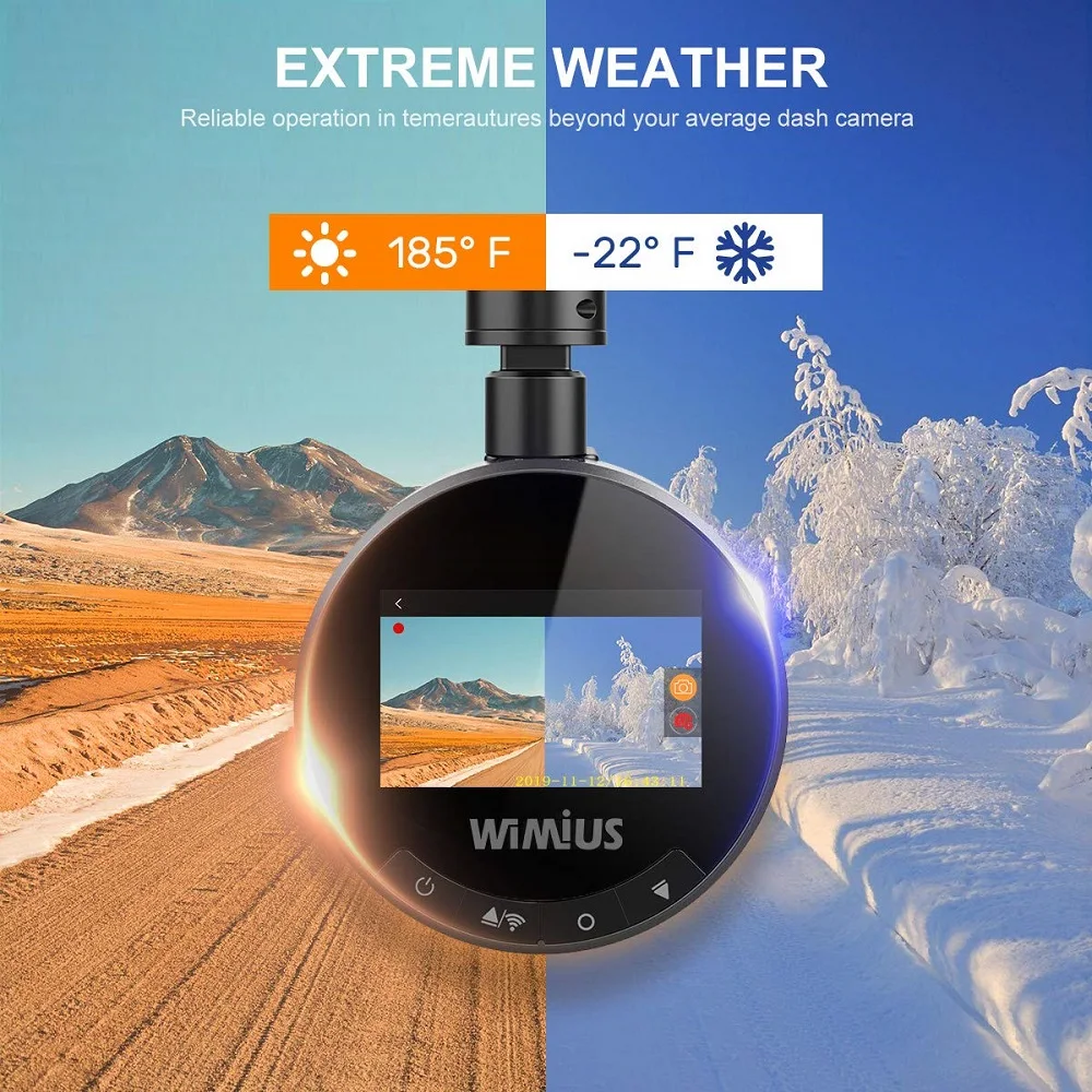 Высокое качество автомобильный Wifi DVR видеорегистратор 1080p HD с циклической