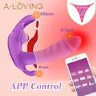 Женские вибраторы с Bluetooth для женщин, приложение для дистанционного управления на большие расстояния, стимуляция точки G, клитора, вагинального фаллоимитатора, женский фаллоимитатор